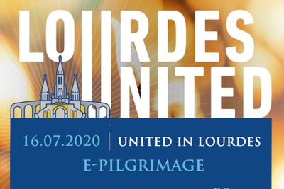Lourdes stamp